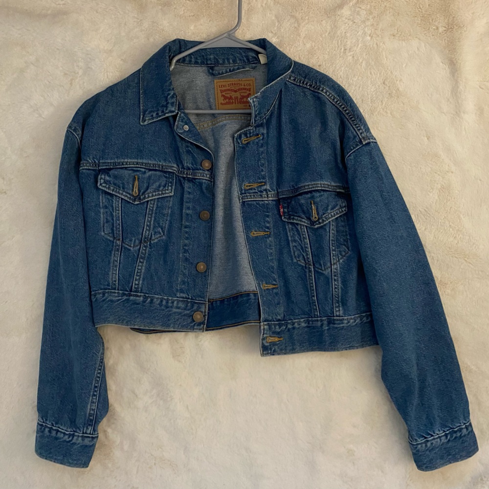 Levi’s cropped Jean jacket